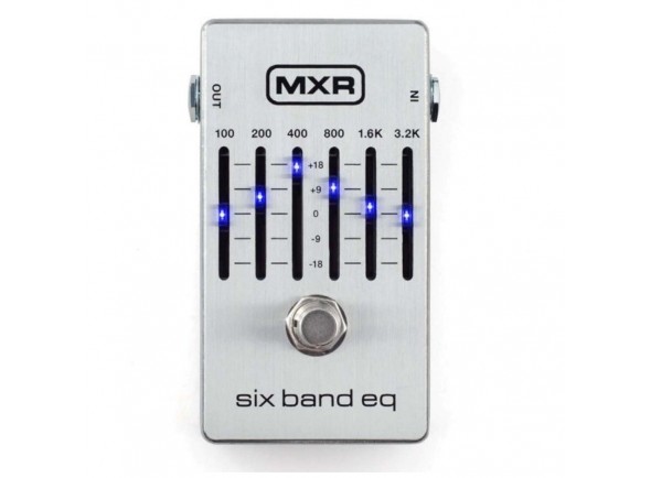 MXR 6 Band Equalizer Silver MXR 6 Band Equalizer Silver